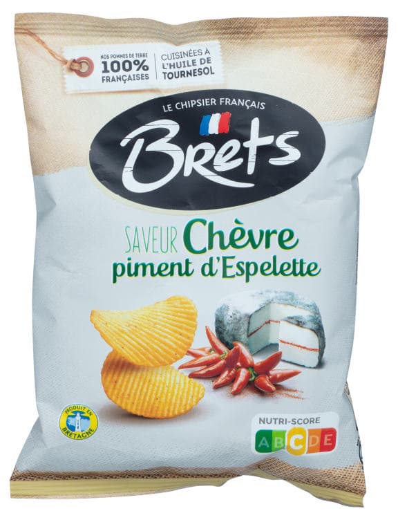 Brets Potetchips med Chevre&Chilli 25g