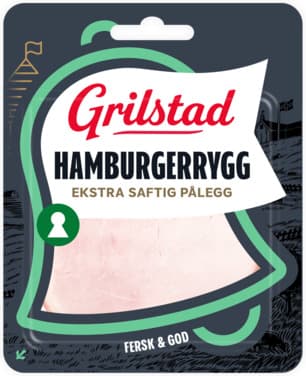 Hamburgerrygg 100g Grilstad