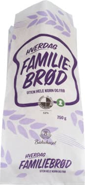 Familiebrød 750g Bakehuset