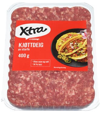 X-tra Kjøttdeig 400g 400 g