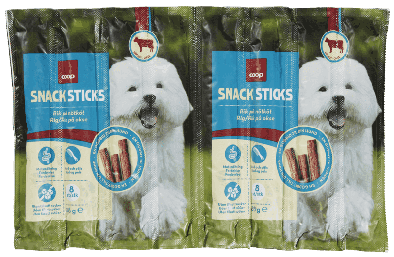 Hund Stick Biff 88g Coop