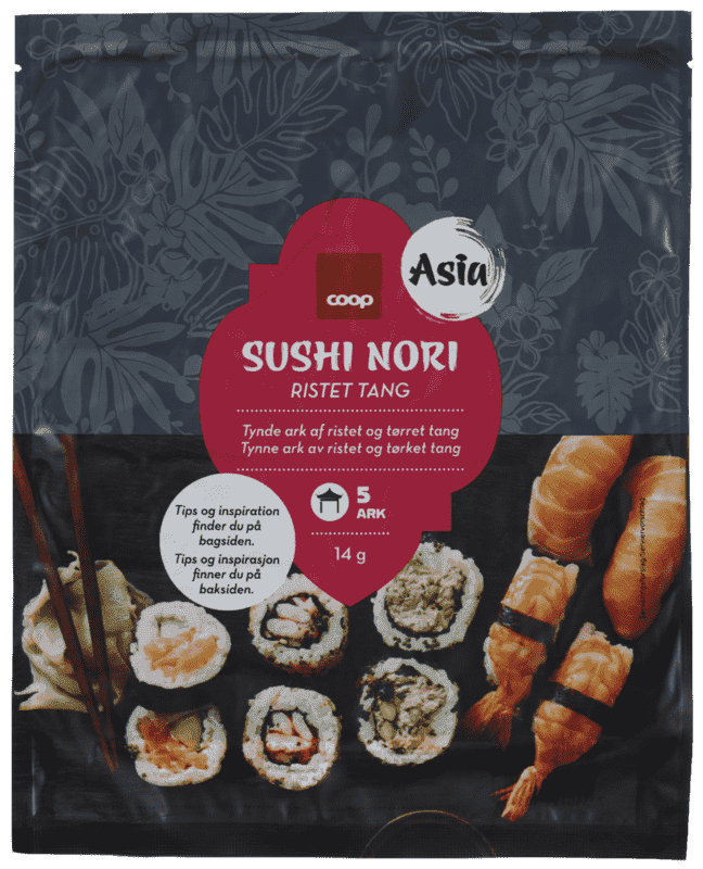 Nori Sjøgress 14g Coop