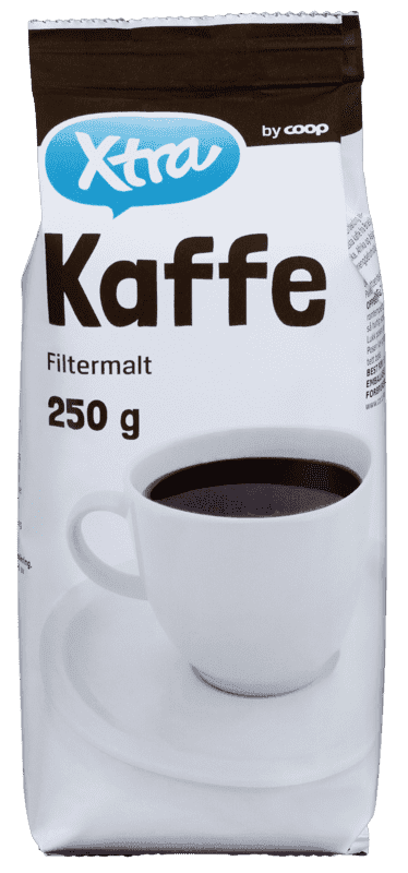 X-tra Filtermalt Kaffe Mykvacum 250g