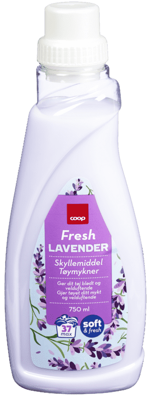Tøymykner Lavendel 750ml Coop