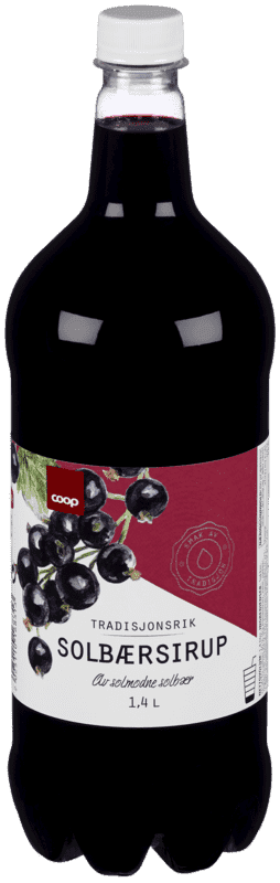 Coop Solbærsirup 1,4l