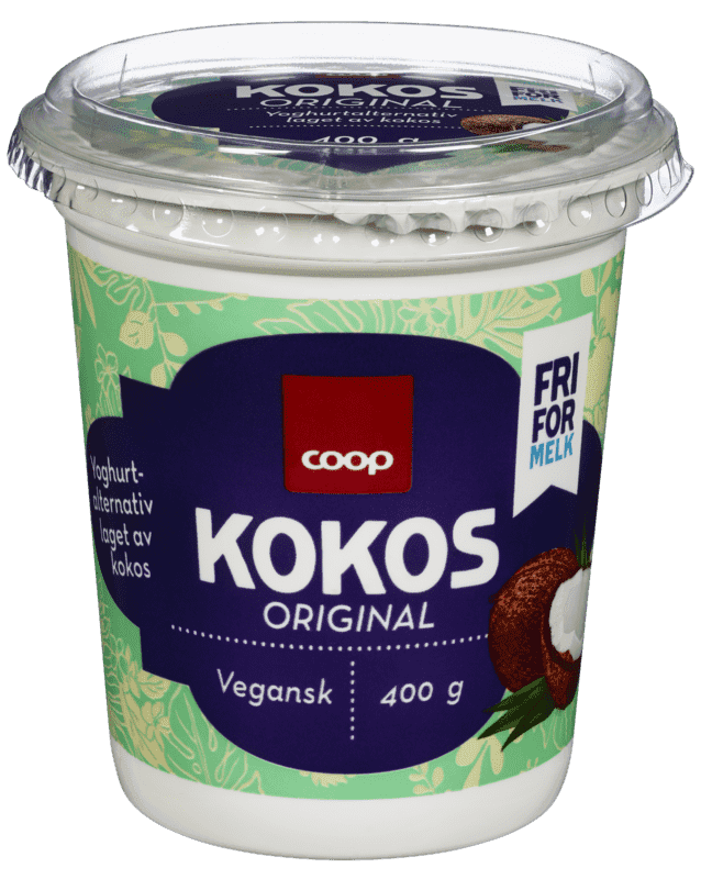 Kokos Original Yoghurtalternativ 400g Coop