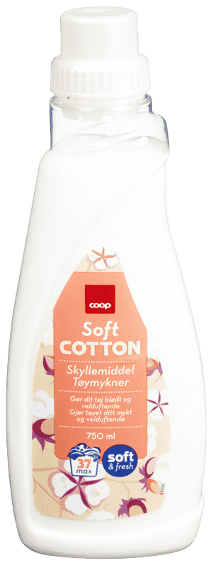 Coop Tøymykner Soft Cotton 750ml