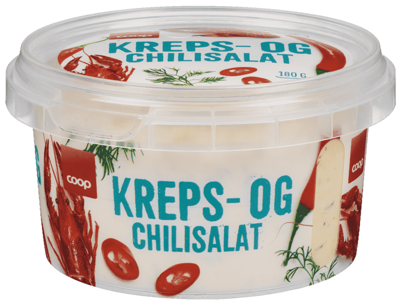 Coop Kreps og Chilisalat 180g