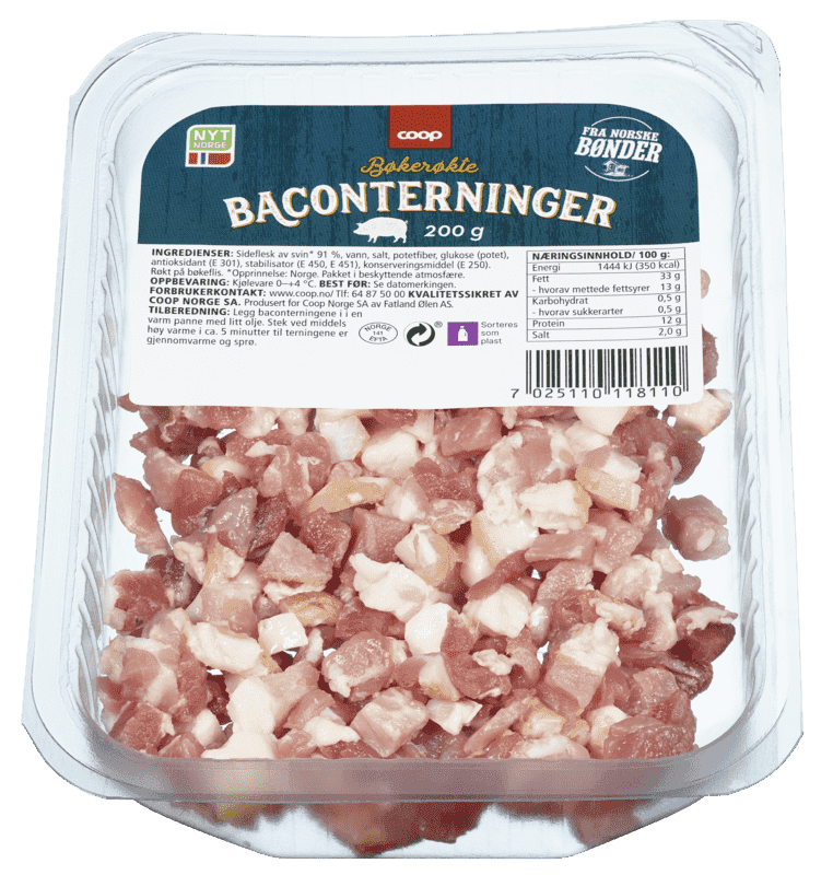 Coop Baconterninger 200g