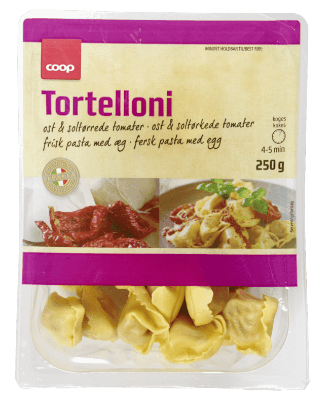 Tortelloni Solmodne Tomater/Scamorza Cheese 250g Coop