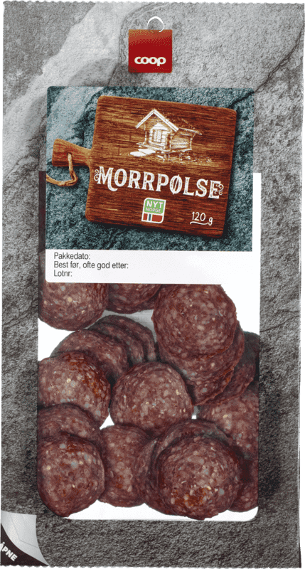 Coop Morrpølse 120g