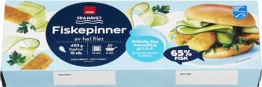 Fiskepinner Hel Filet 450g Coop