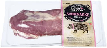 Gp Svinenakke uten Bein Vv ca 600g Coop