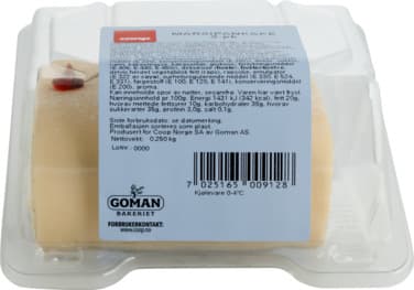 Coop Marsipankake 2pk 250g