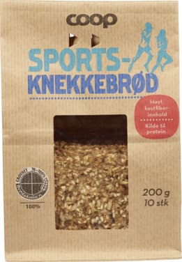 Sportsknekkebrød 200g Coop