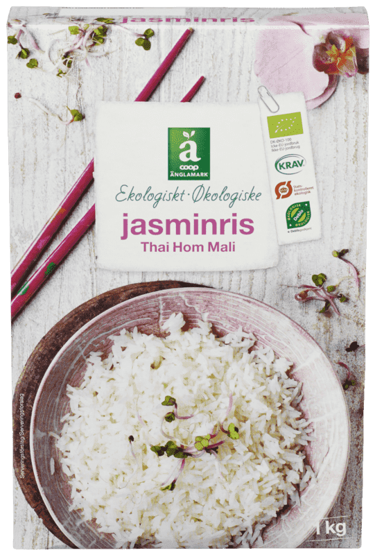 Jasminris Thai Hom Mali 1kg Änglamark