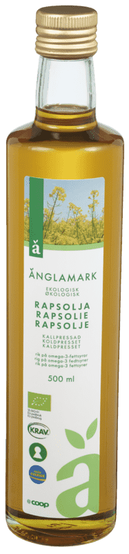 Änglamark Kaldpresset Rapsolje 500ml