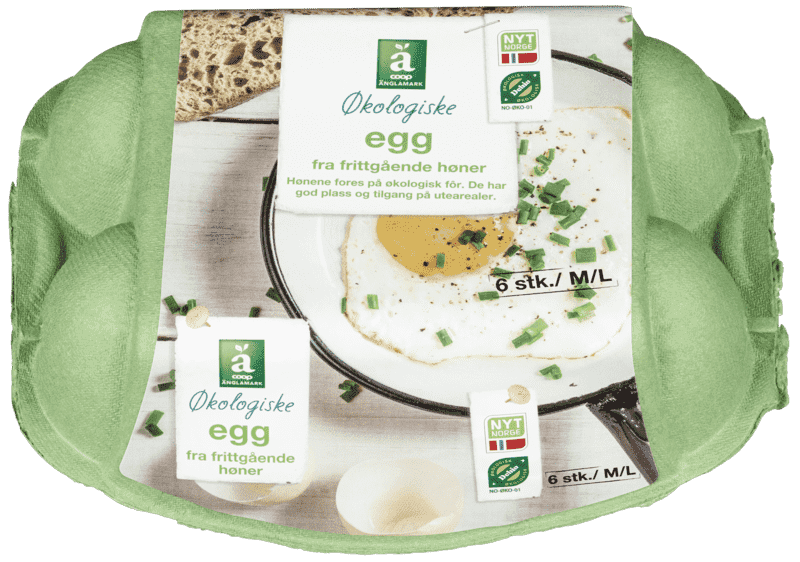 Änglamark Egg M/L Økologisk 6pk 6 stk