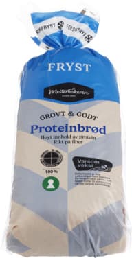 G&g Proteinbrød Oppskåret Fryst 720g Mesterbakeren