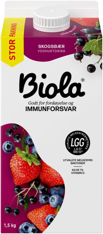 Biola Skogsbær 1,5kg Tine