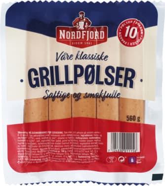 Grillpølse 560g Nordfjord