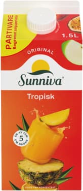 Sunniva Tropisk Juice Original 1,5l
