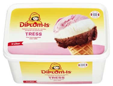 Fløteis Tress 2l Diplom-Is