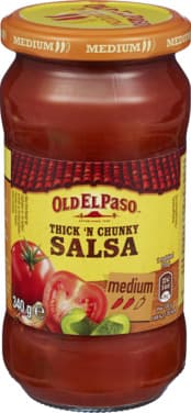 Old El Paso Thickn Chuncy Salsa Medium 340g