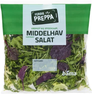 Middelhavsalat 80g Ferdig Preppa