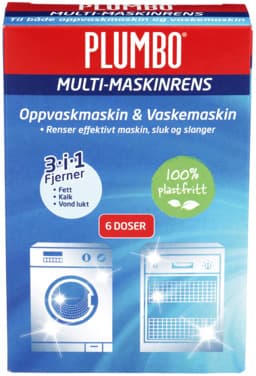Plumbo Multi-Maskinrens 6doser 150 g