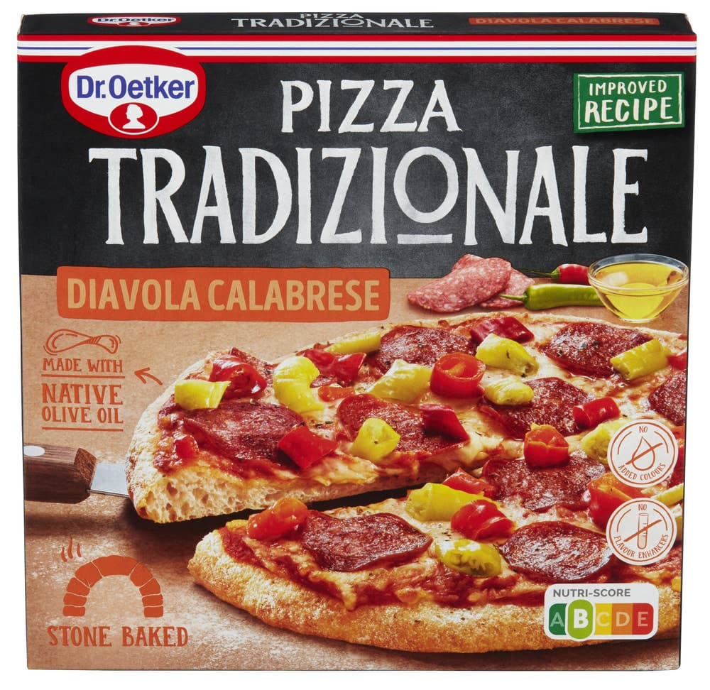 Tradizionale Diavola Pepperoni 360g Dr. Oetker