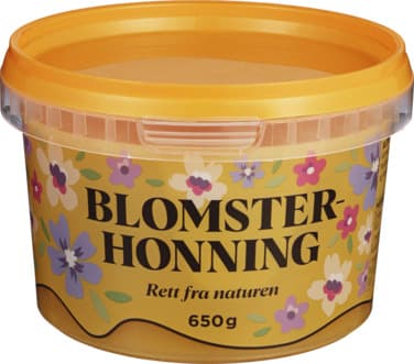 Blomsterhonning 650g Honningcentralen