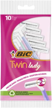 Barberhøvel Twin Lady 10-p 10 stk
