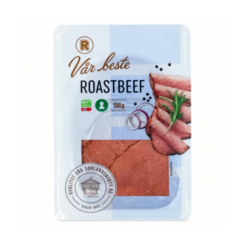 Roastbeef 100g R Vår Beste