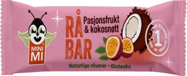 Råbar Pasjonsfrukt og Kokosnøtt 35g Minimi