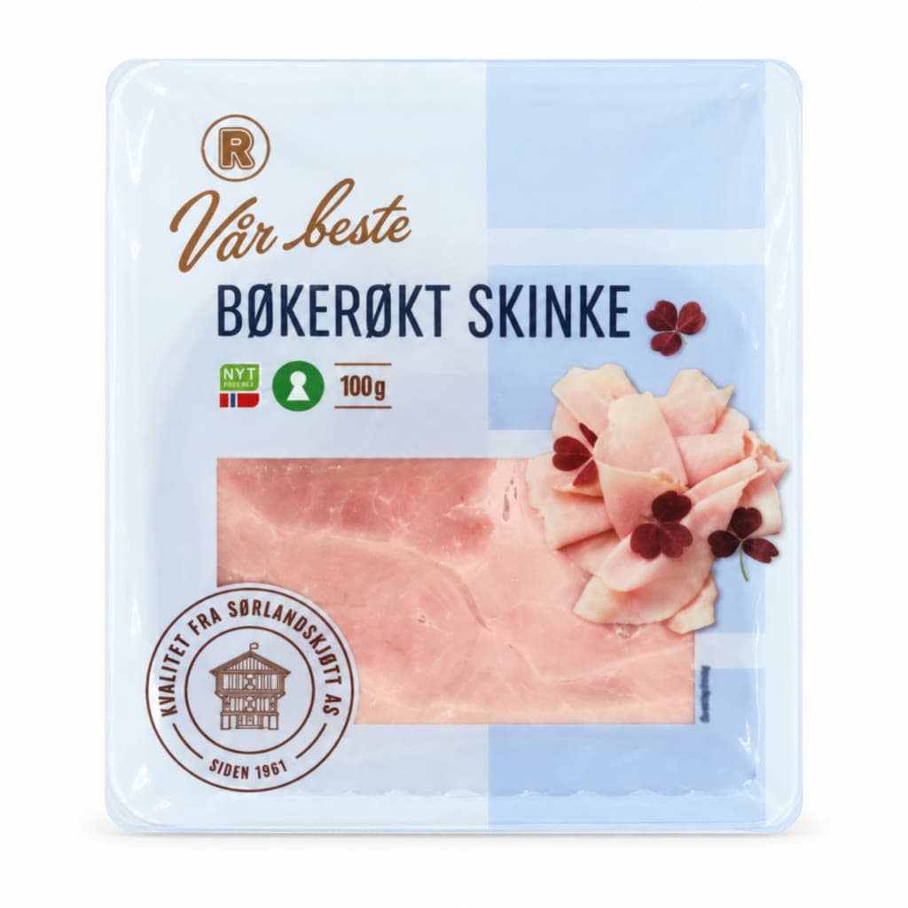 Bøkerøkt Skinke 100g R Vår Beste