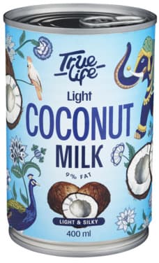 True Life Light Coconut Milk 9% 400ml