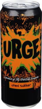 Urge uten Sukker Citrus 330ml boks