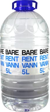Bare Rent Vann 5l 2-pk