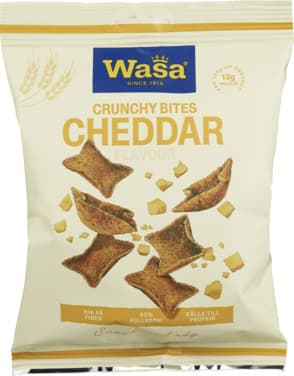 Crunchy Bites Cheddar 100g Wasa
