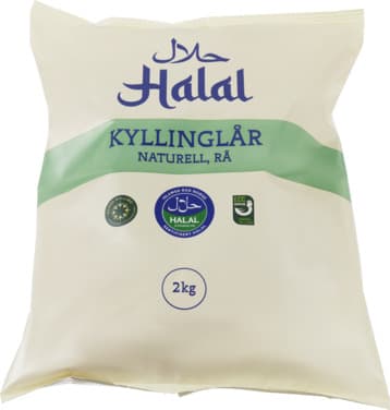Halal Rå Kyllinglår 2kg Solvinge