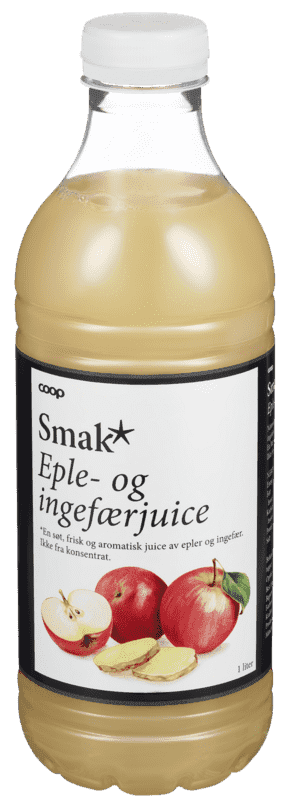 Smak Eple og Ingefærjuice 1l