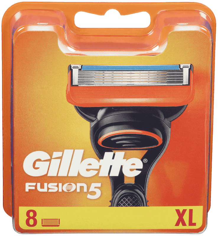Gillette Fusion Manual Blader 8pk 8 stk