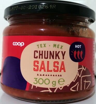 Coop Salsa Chunky Hot 300g
