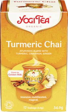 Yogi Tea Turmeric Chai Økologisk 17stk