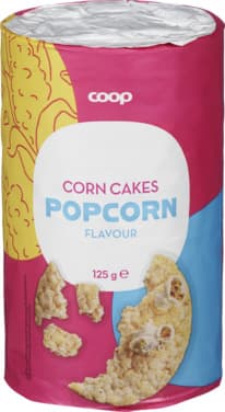 Corn Cake Popcorn 125g Coop