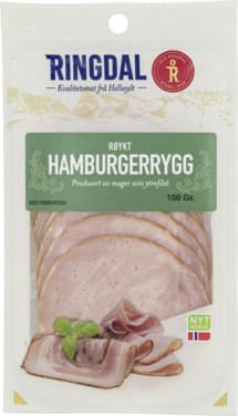 Skivet Hamburgerrygg 100g Ringdal