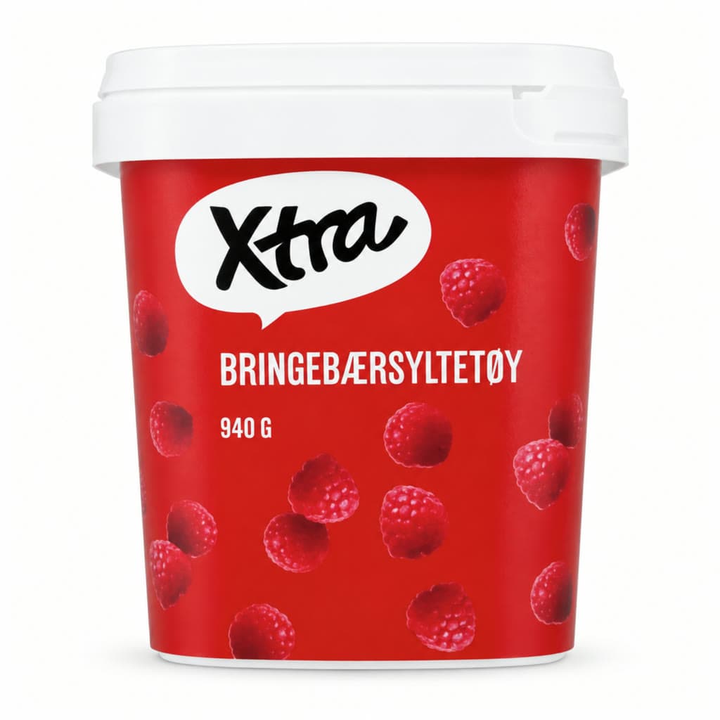 Xtra Bringebærsyltetøy 940g