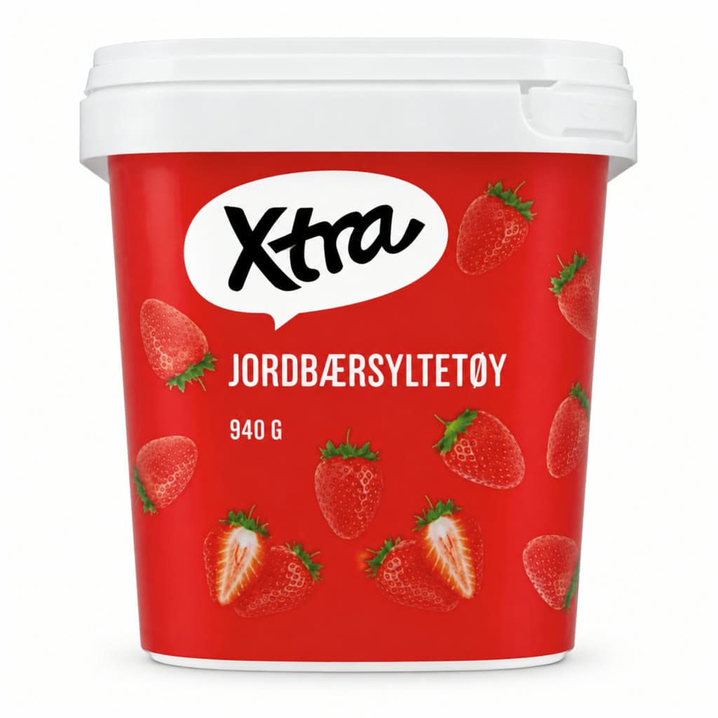 Xtra Jordbærsyltetøy 940 G