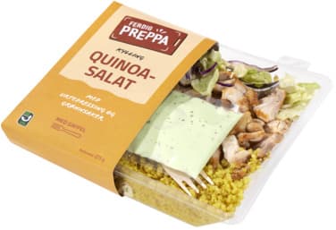 Salat Kylling/Quinoa Bare 275g Ferdig Preppa
